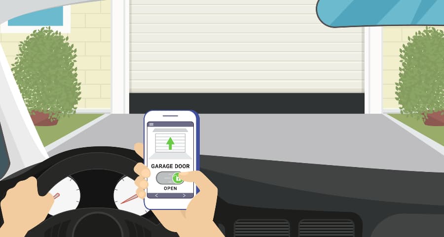 Garage door automation tips for McAllen